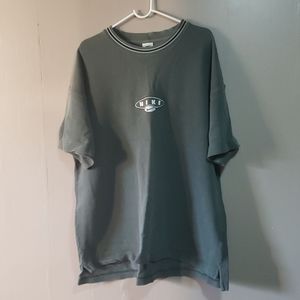 Mens Nike Shirt Green Shirt Sleeve Sz XXL